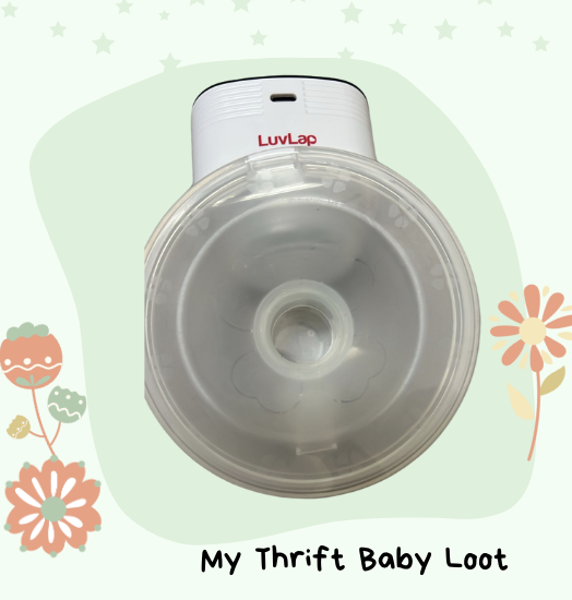 NEW Luvlap wearable electric breast pump